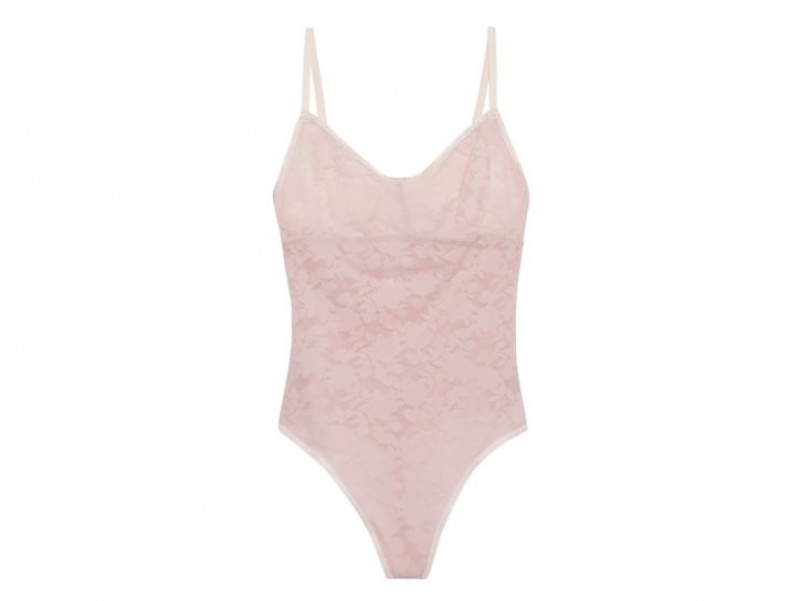 Pink Wacoal b.tempt'd Shadow Scene Bodysuit | MVBCXNA-20