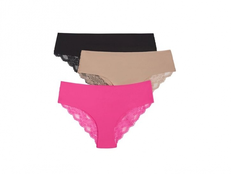 Pink Wacoal b.tempt'd b.bare Cheeky Lace | RTWKZYP-21