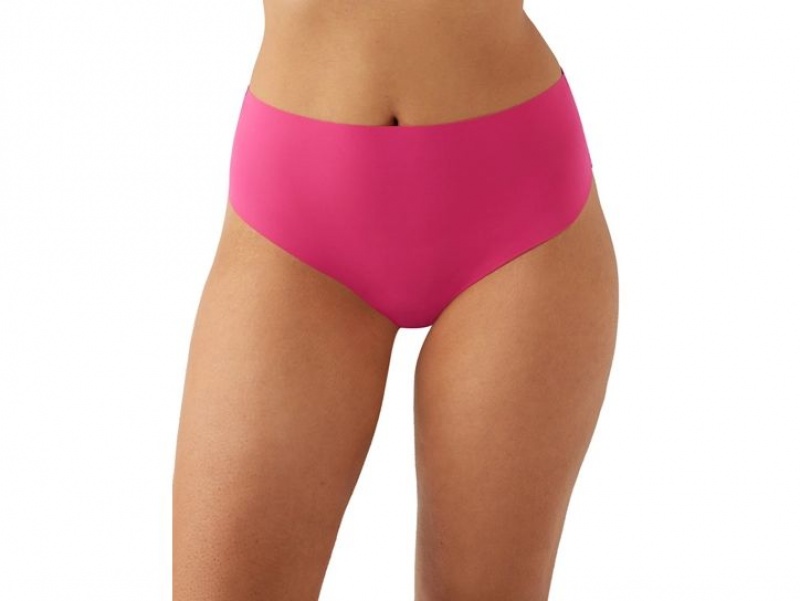 Pink Wacoal b.tempt\'d b.bare Hi-Waist Thong | ERXNPFK-21