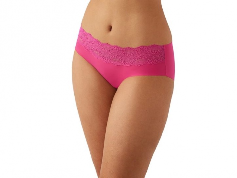 Pink Wacoal b.tempt'd b.bare Hipster Panty | BLKQTJN-13