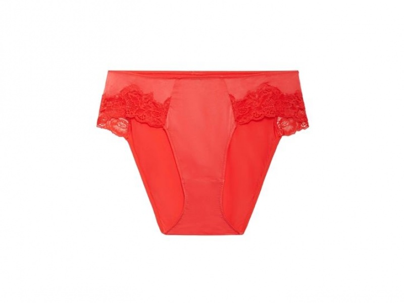 Red Wacoal b.tempt'd Always Composed Hi-Leg Brief | PARFBWH-25