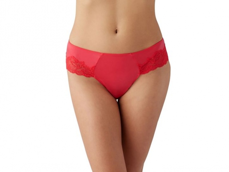 Red Wacoal b.tempt\'d Always Composed Hi-Leg Brief | PARFBWH-25