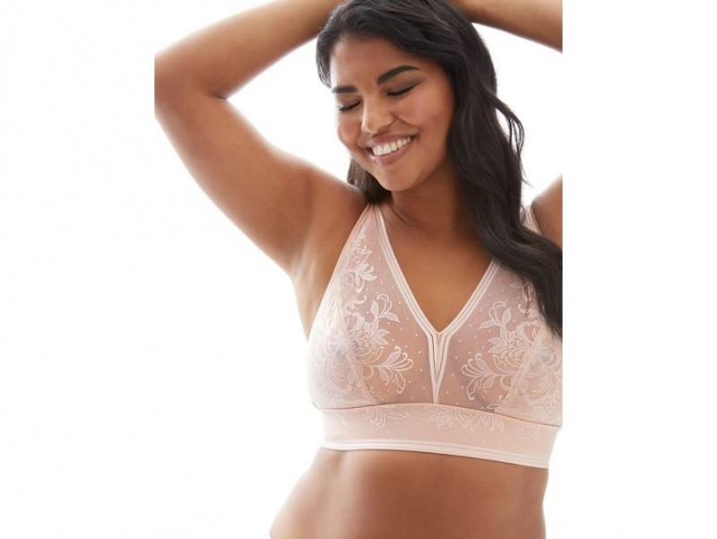 Rose Wacoal Net Effectlette Bralettes | XJNIRDT-52