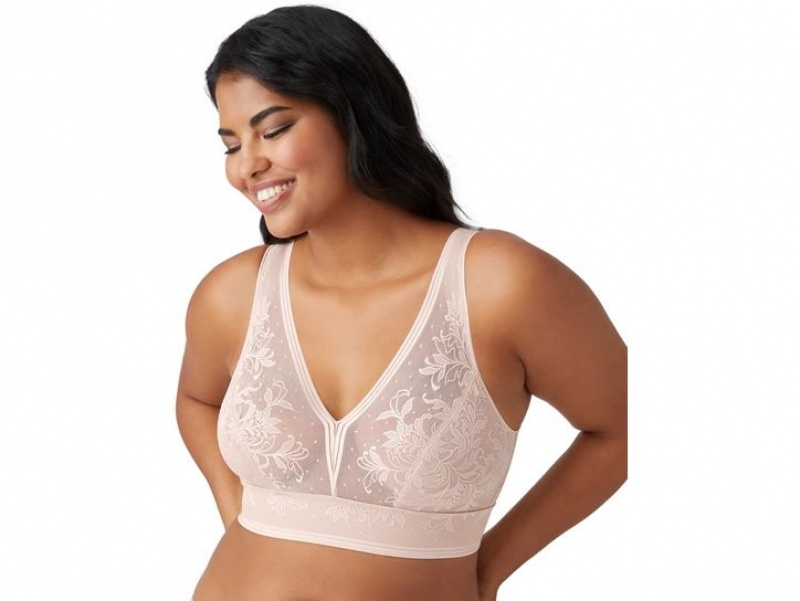 Rose Wacoal Net Effectlette Bralettes | XJNIRDT-52