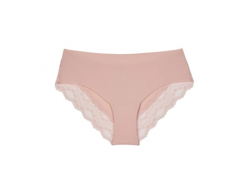 Rose Wacoal b.tempt'd b.bare Cheeky Pack Lace | WHYRZVQ-17