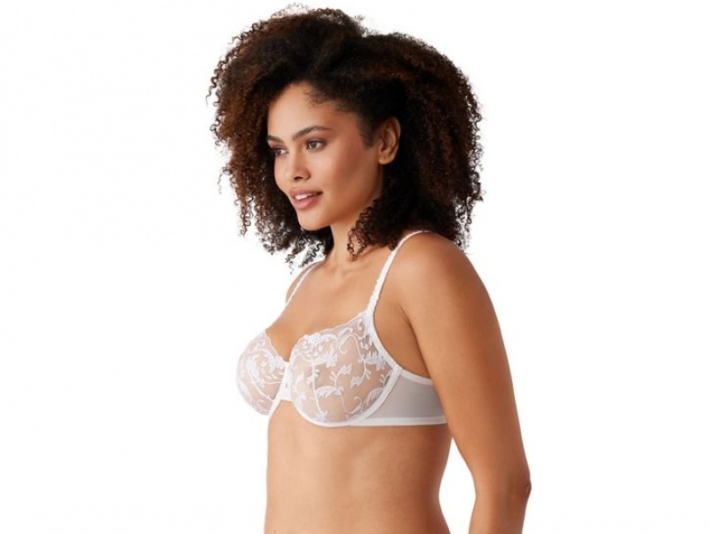 White Wacoal Dramatic Interlude Underwire Underwear | HAMSFUB-52