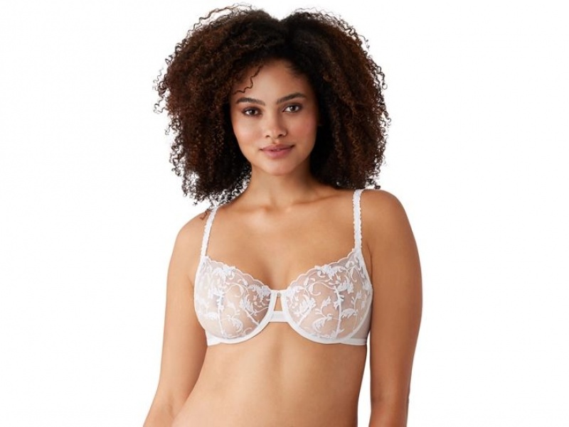 White Wacoal Dramatic Interlude Underwire Underwear | HAMSFUB-52