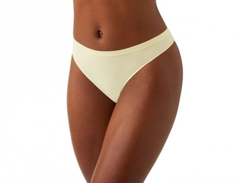 Yellow Wacoal b.tempt'd Comfort Intended Thong | ZMFPNWY-41