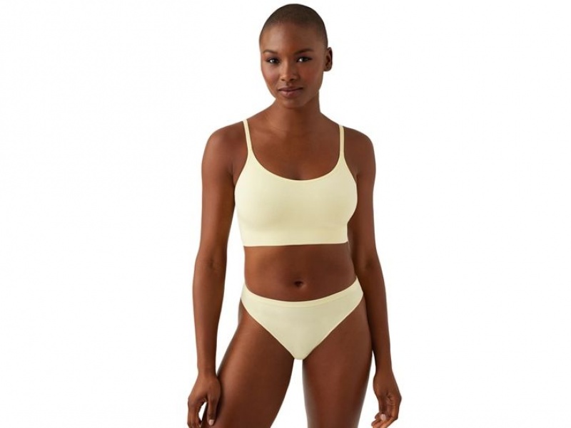 Yellow Wacoal b.tempt'd Comfort Intended Thong | ZMFPNWY-41