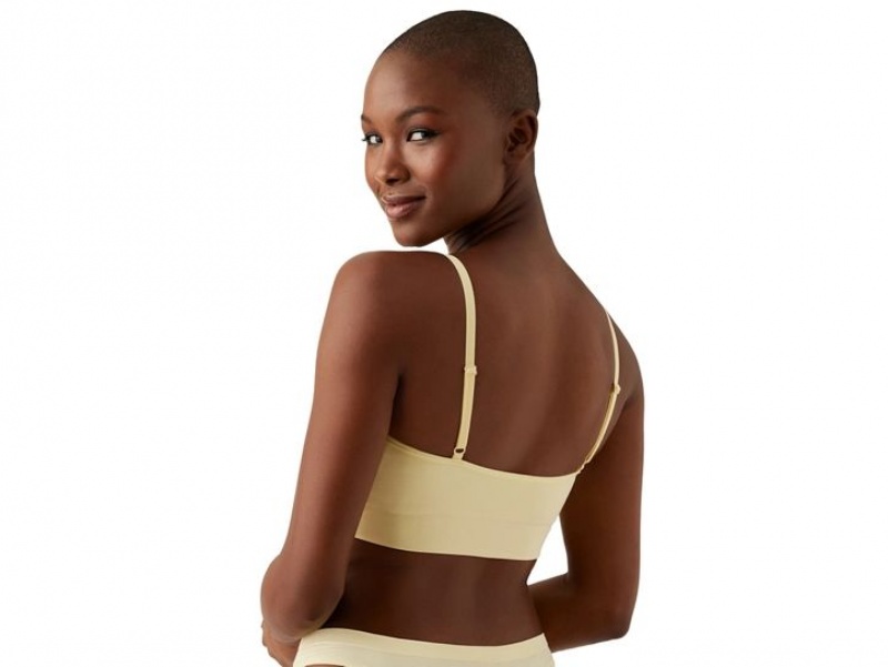 Yellow Wacoal b.tempt'd Comfort Intendedlette Bralettes | JFZUYWE-67