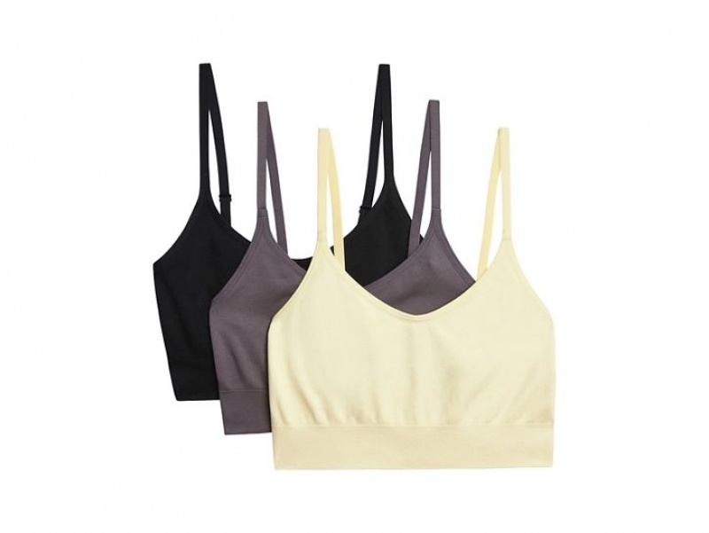 Yellow Wacoal b.tempt'd Comfort Intendedlette Bralettes | JFZUYWE-67