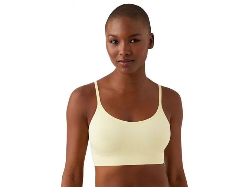 Yellow Wacoal b.tempt\'d Comfort Intendedlette Bralettes | JFZUYWE-67